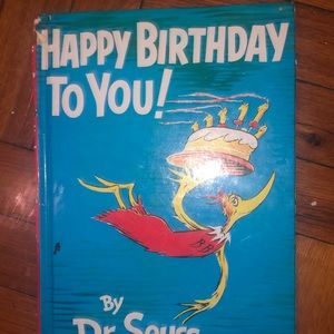 Happy Birthday to you by Dr. Seuss 1959 hardcover